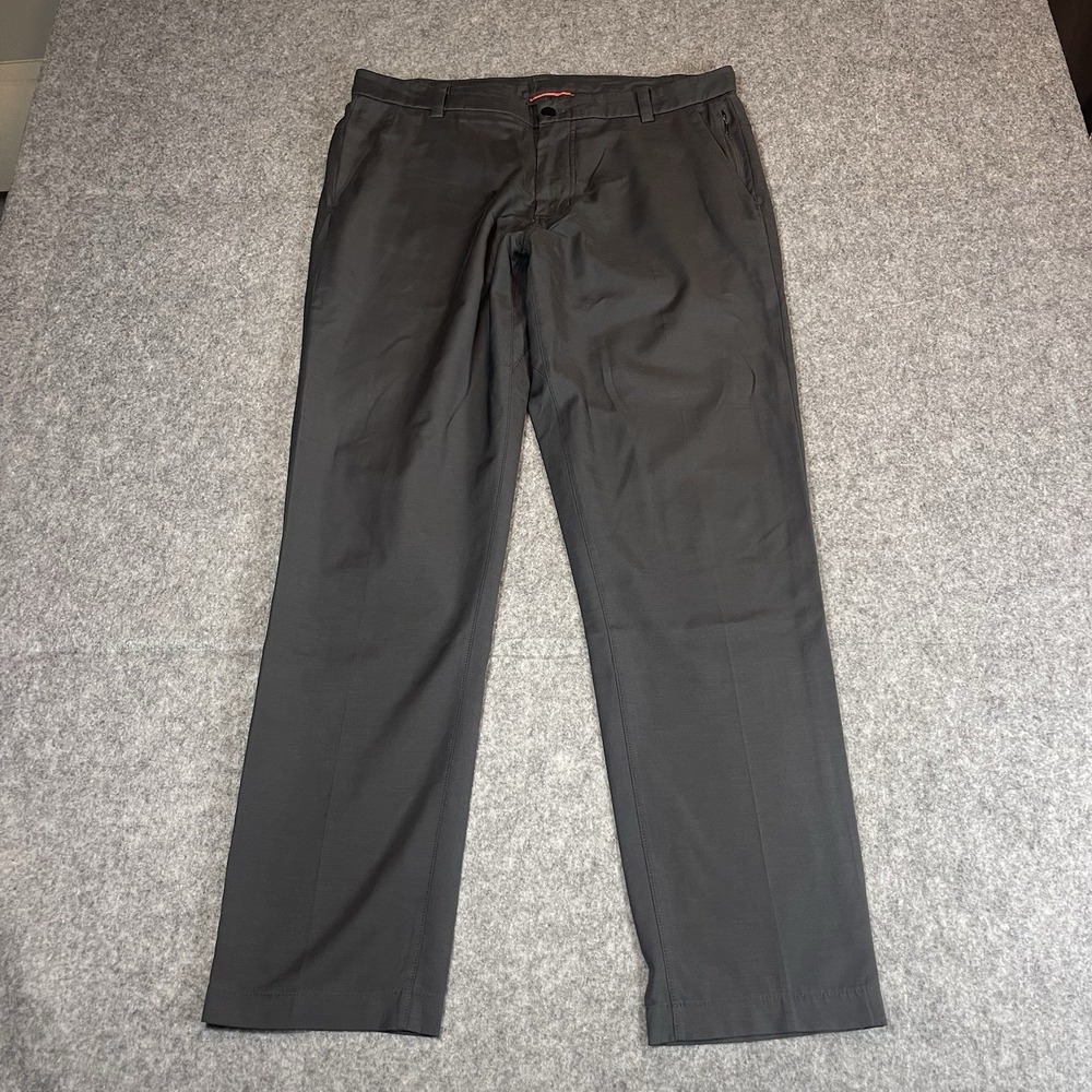 Lululemon ABC Commission Trouserβ Pants Mens Sz 34x31 Dark Gray E40416